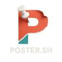 Poster.sh logo